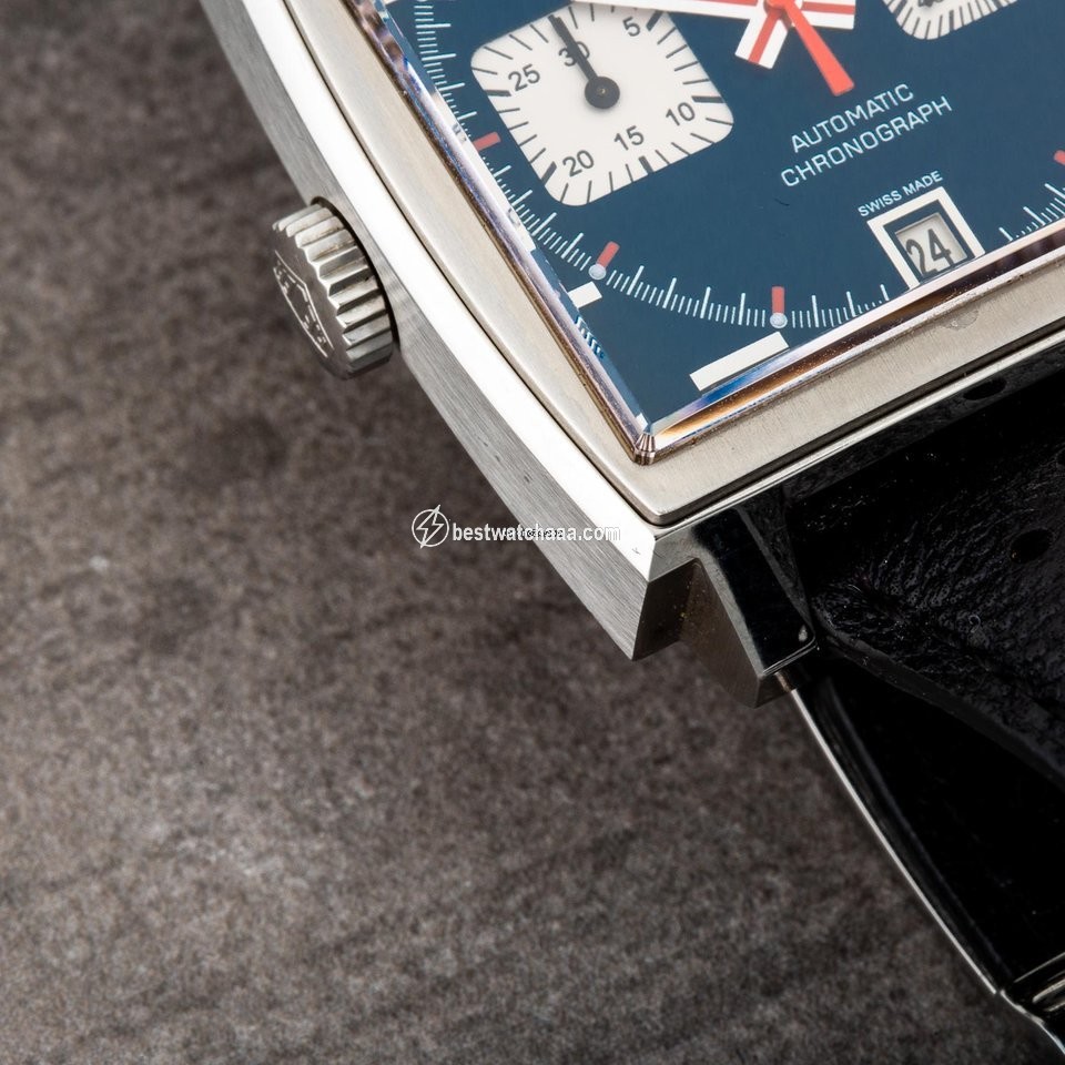 IMG_9081 TAG Heuer Monaco Calibre 11 Mens watch Unisex Automatic Steel CAW211A.EB0026 Replica 5