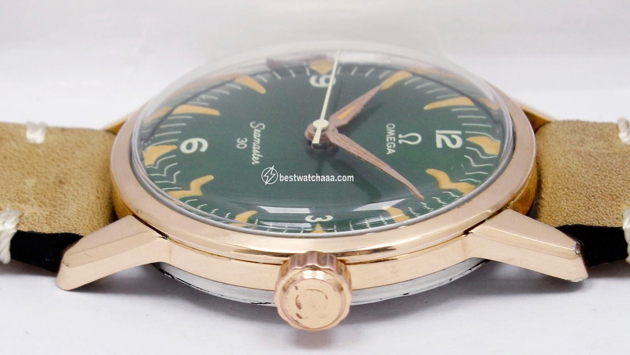 IMG_9081 Omega Seamaster Mens watch Unisex Manual winding Steel 14390 Replica 5