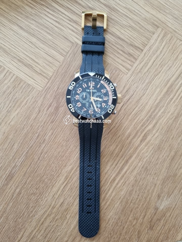 IMG_9081 TW Steel Mens watch Unisex Quartz Rose gold TW92 Replica 5