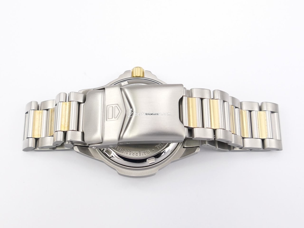 IMG_9081 TAG Heuer Mens watch Unisex Quartz Gold Steel WF1220-K0 Replica 5