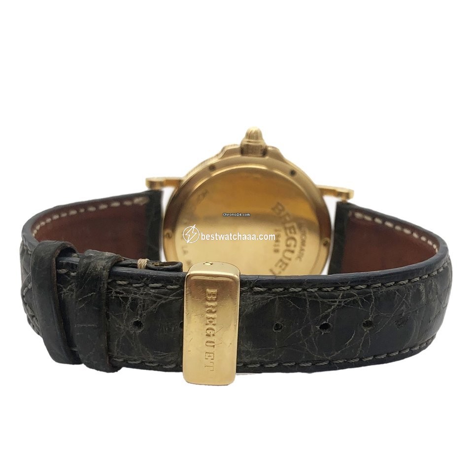 IMG_9081 Breguet Marine Mens watch Unisex Automatic Yellow gold 5800BA Replica 5