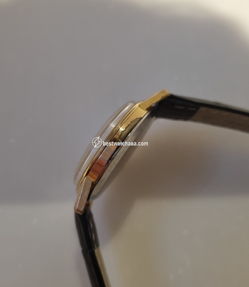 IMG_9081 Omega Mens watch Unisex Manual winding Gold Steel 121.001-63 Replica 5