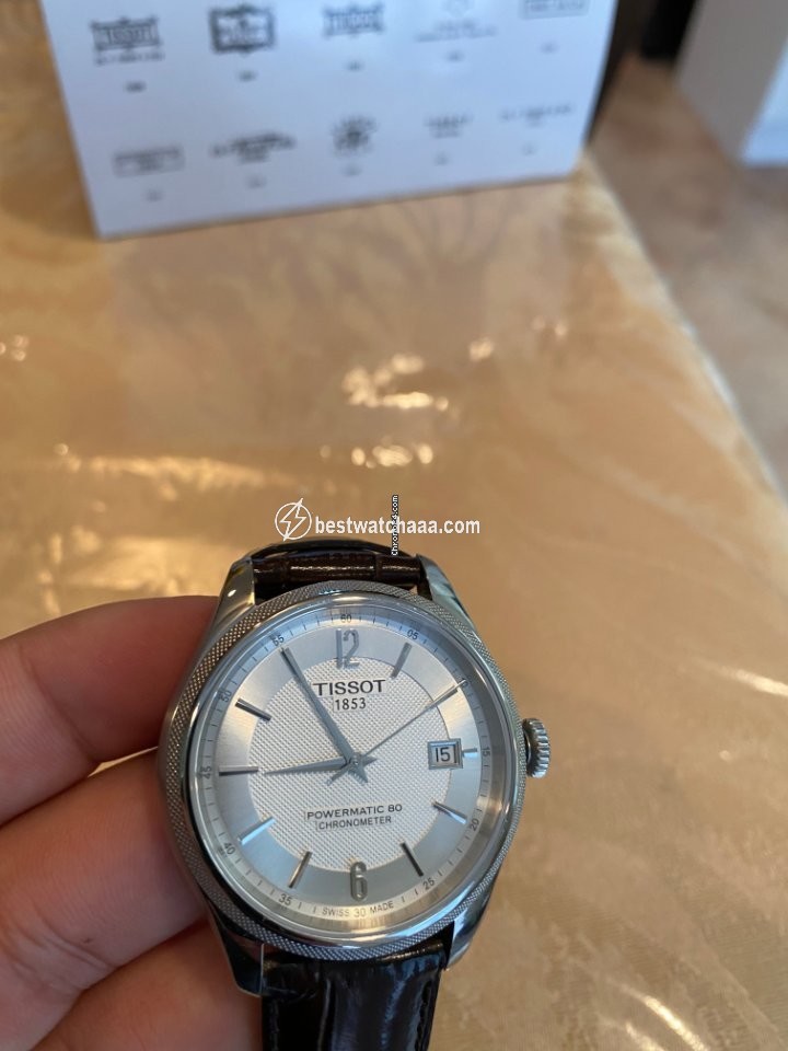 IMG_9081 Tissot Ballade Powermatic 80 COSC Mens watch Unisex Automatic Steel T108.408.16.037.00 Replica 5