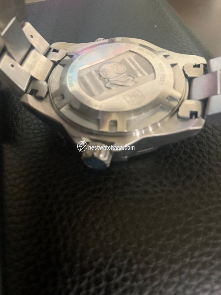 IMG_9081 TAG Heuer Aquaracer 500M Mens watch Unisex Quartz Steel WAJ1112.BA0870 Replica 5