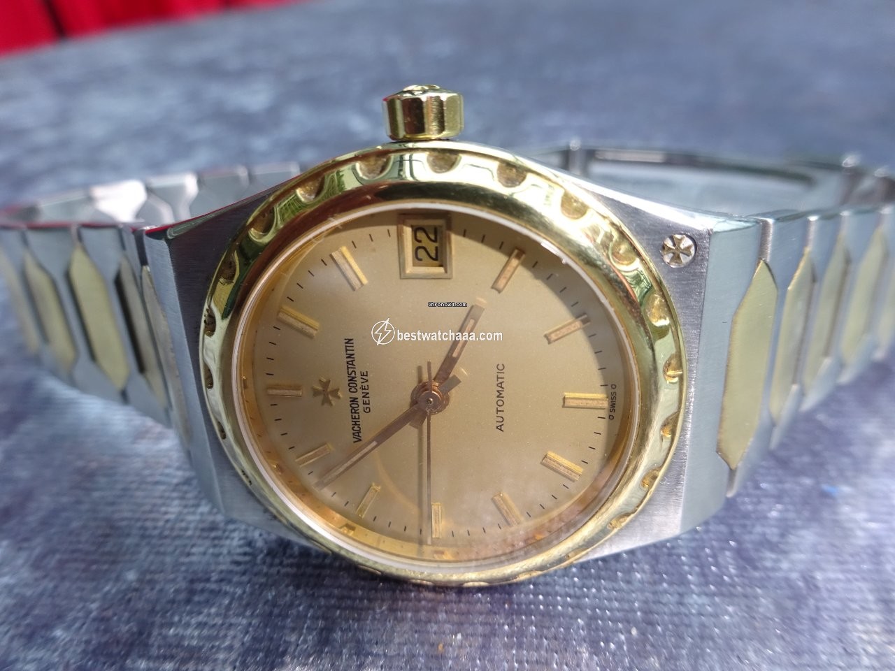 IMG_9081 Vacheron Constantin Mens watch Unisex Automatic Gold Steel 46003. Wertanlage Replica 5