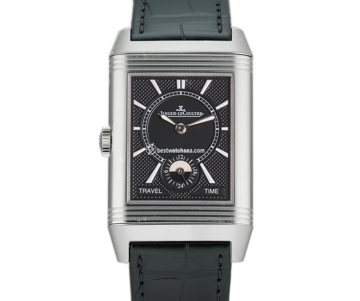 IMG_9081 Jaeger-LeCoultre Reverso Duoface Manual winding Steel 2458420 Replica 5