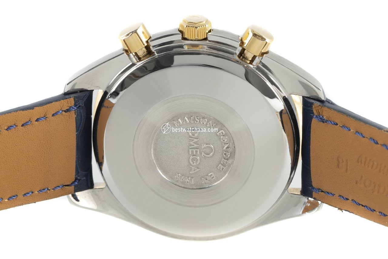 IMG_9081 Omega Speedmaster Date Mens watch Unisex Automatic Gold Steel 175.0034 Replica 5