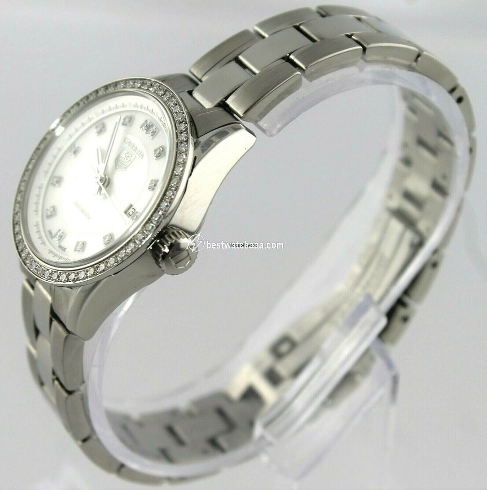 IMG_9081 TAG Heuer Carrera Lady Womens watch Automatic Steel WV2413.BA0793 Replica 5