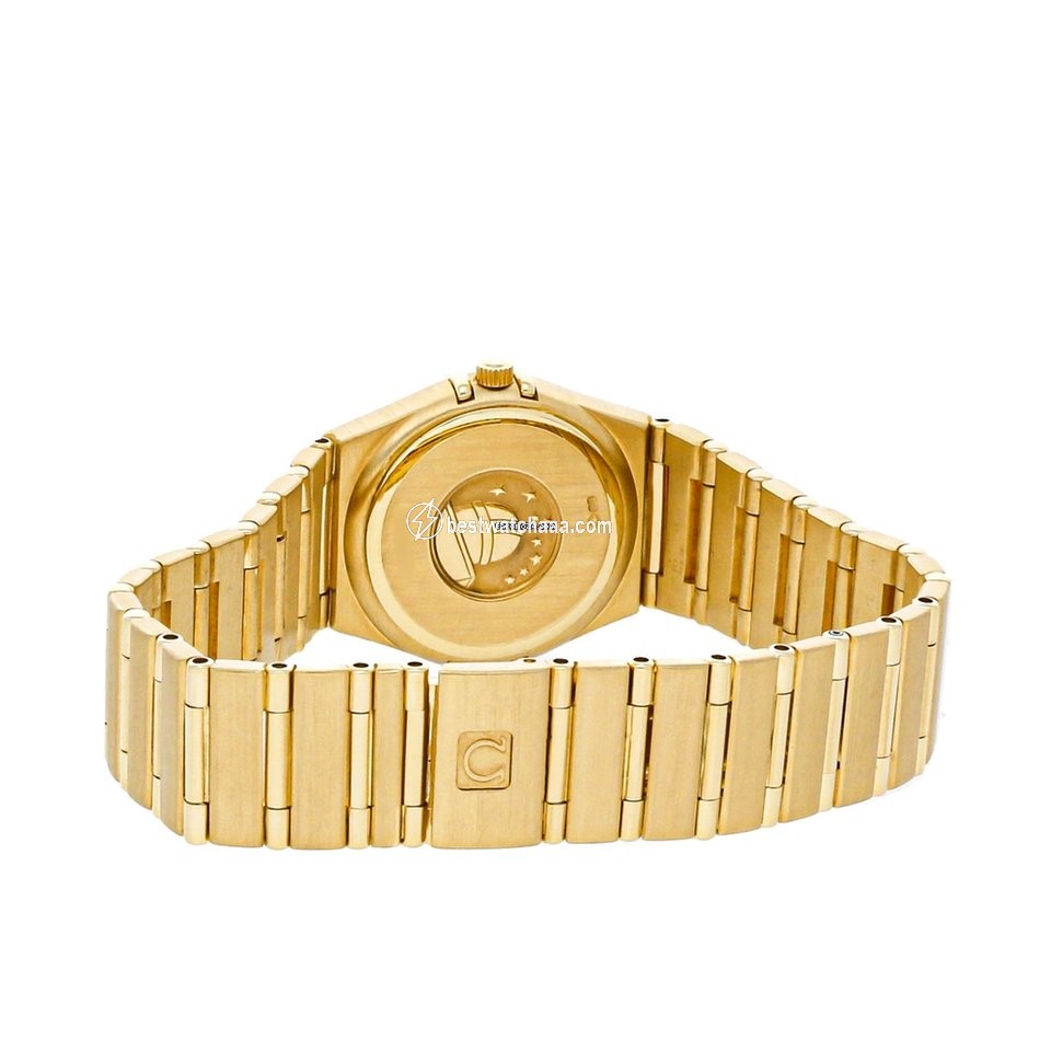 IMG_9081 Omega Constellation Womens watch Quartz Yellow gold 1177.75.00 Replica 5