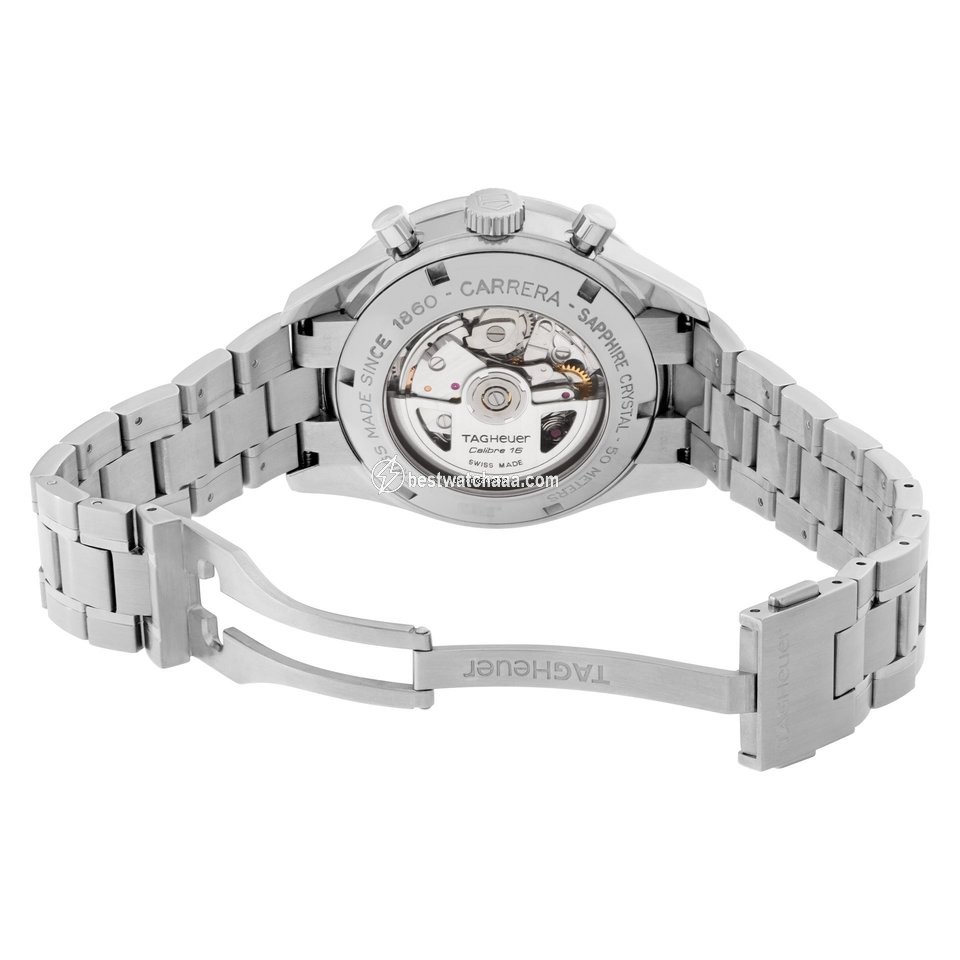 IMG_9081 TAG Heuer Carrera Calibre 16 Mens watch Unisex Automatic Steel CV2010-1 Replica 5