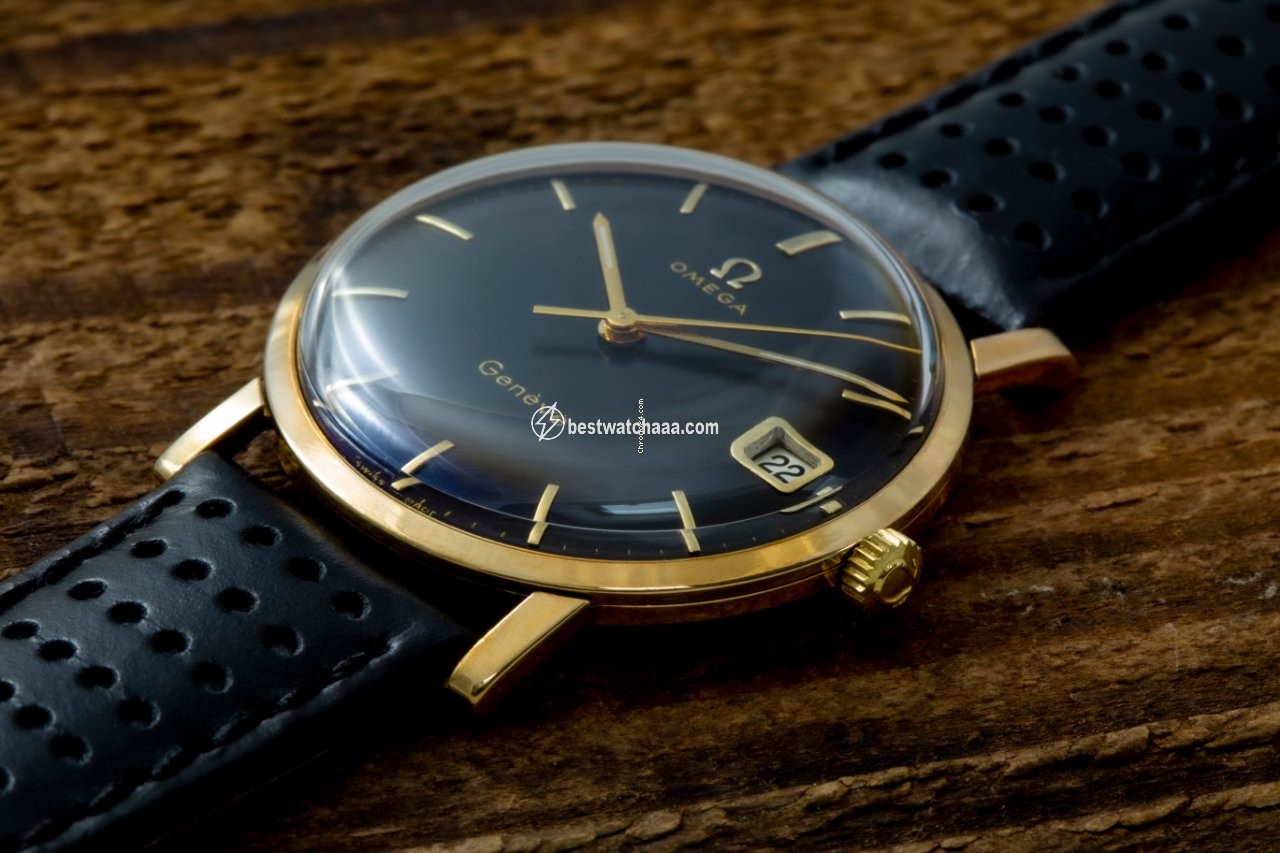 IMG_9081 Omega Geneve Mens watch Unisex Manual winding Rose gold 974 Replica 5