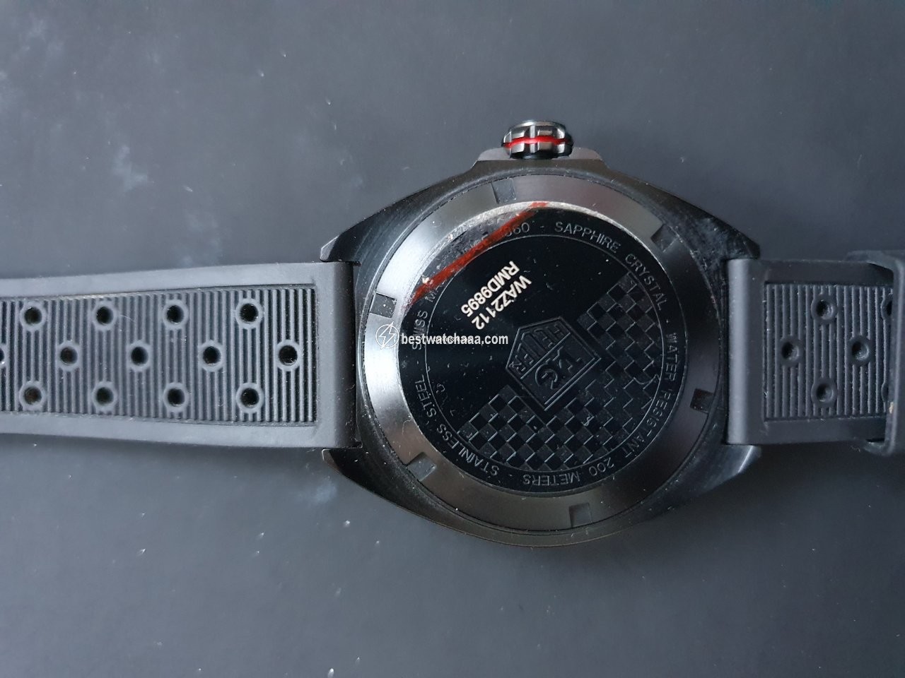 IMG_9081 TAG Heuer Formula 1 Calibre 6 Mens watch Unisex Automatic Steel WAZ2112.FT8023 Replica 5