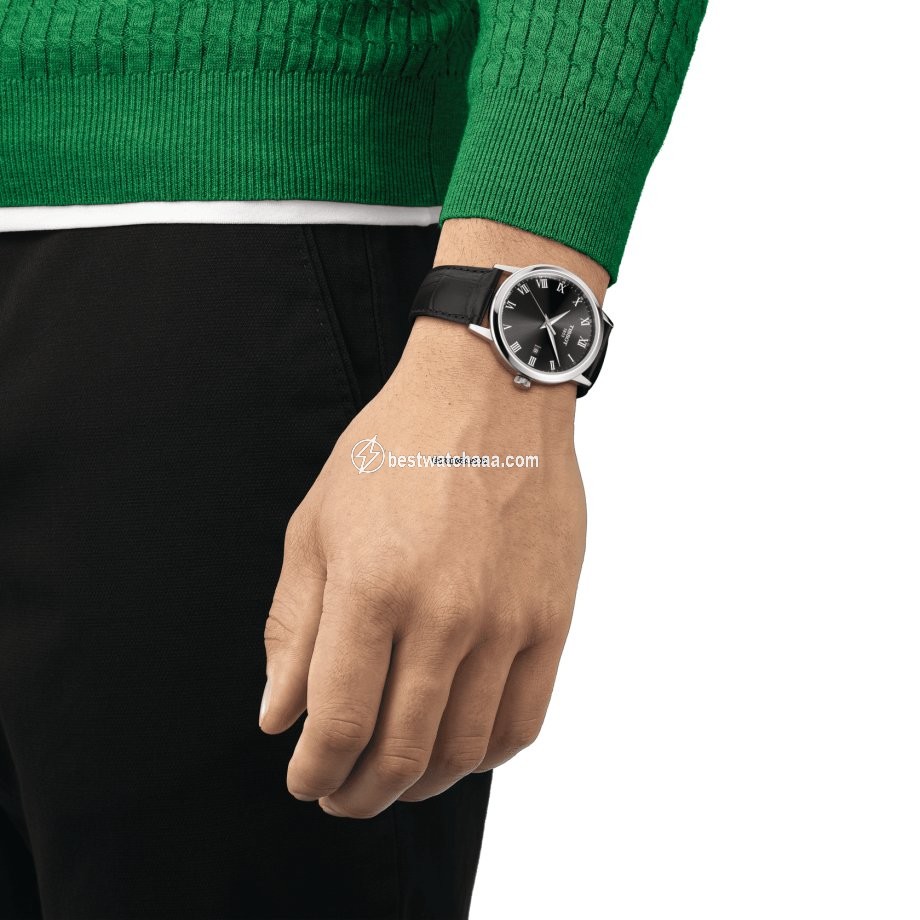 IMG_9081 Tissot Classic Dream Mens watch Unisex Quartz Steel T129.410.16.053.00 Replica 5