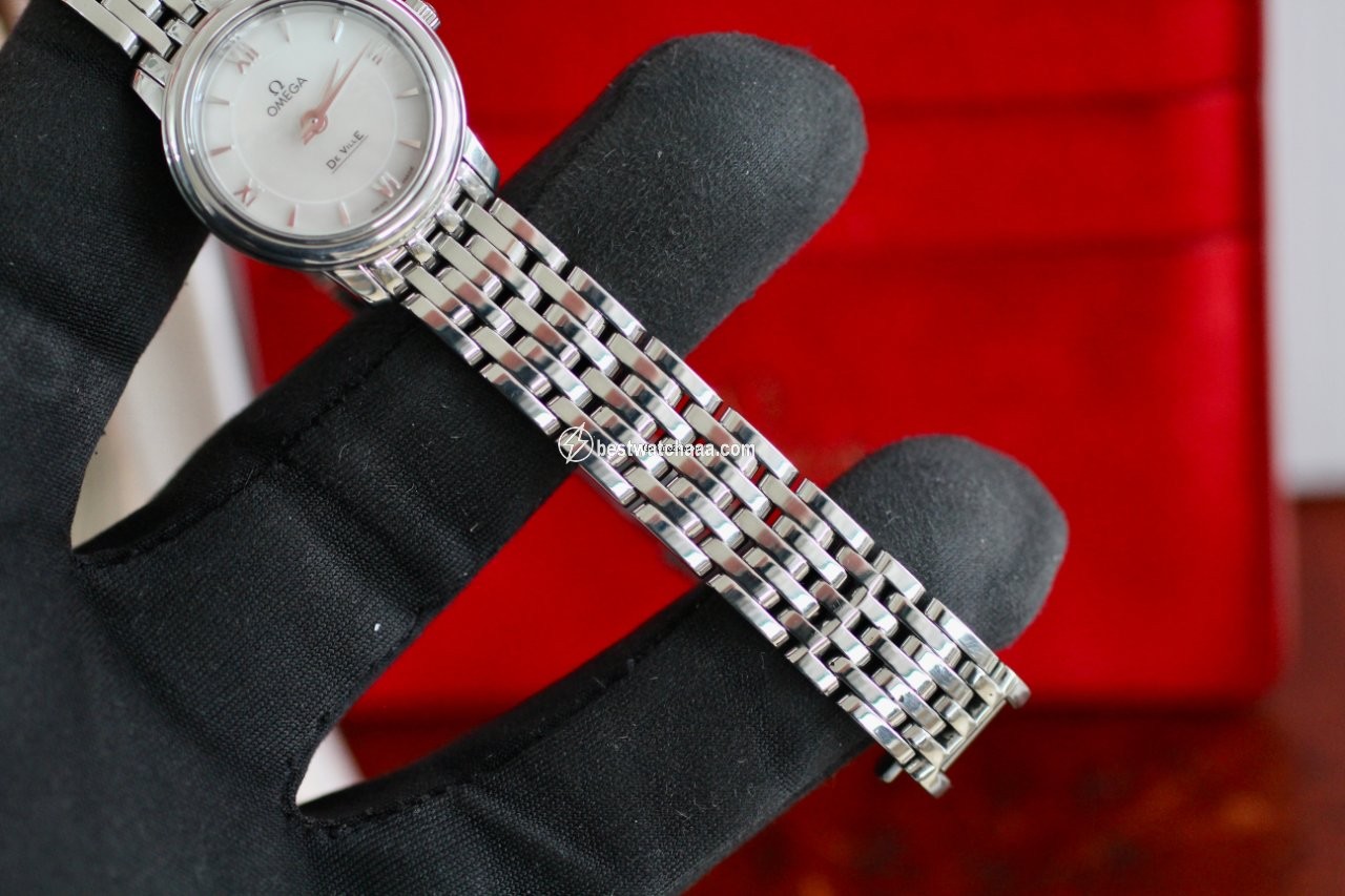 IMG_9081 Omega De Ville Prestige Womens watch Quartz Steel 424.10.24.60.05.001 Replica 5