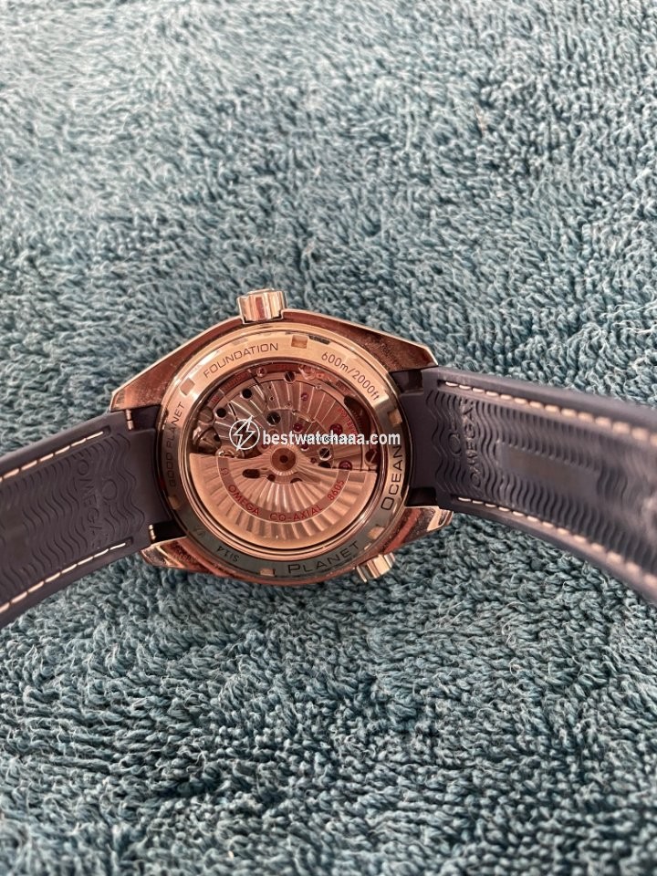 IMG_9081 Omega Seamaster Planet Ocean Mens watch Unisex Automatic Steel 232.32.44.22.03.001 Replica 5