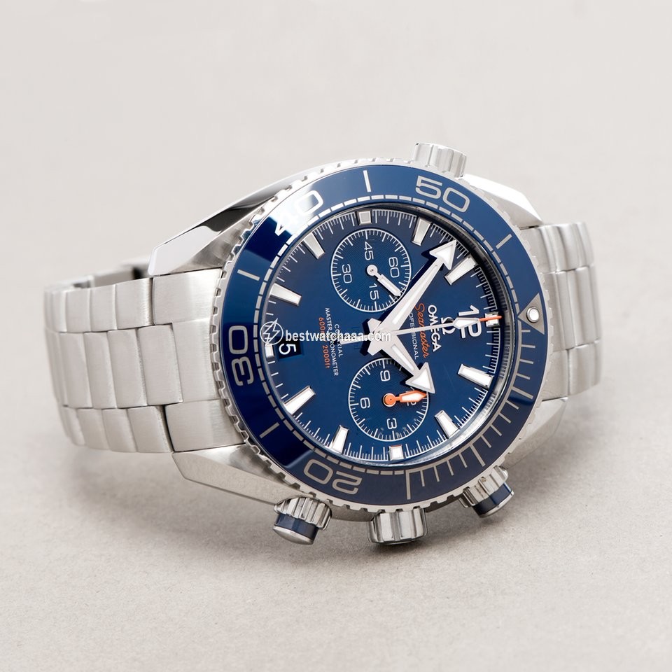 IMG_9081 Omega Seamaster Planet Ocean Chronograph Mens watch Unisex Automatic Steel 21530465103001 Replica 5