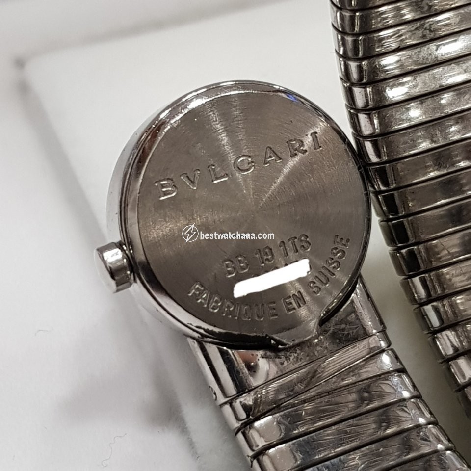 IMG_9081 Bulgari Bulgari Womens watch Quartz Steel BB191TS Replica 5