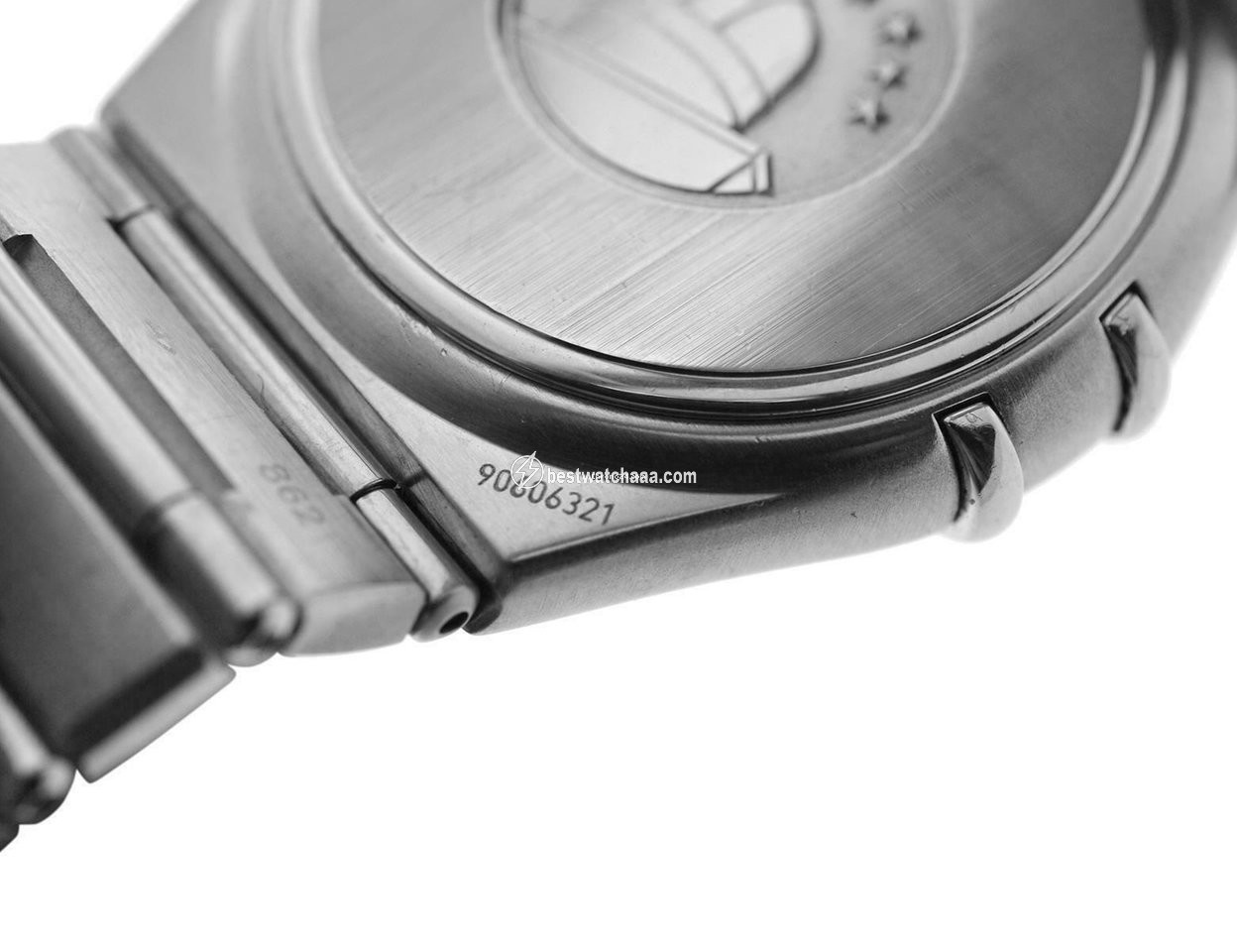 IMG_9081 Omega Constellation Mens watch Unisex Quartz Steel 1512.30 Replica 5