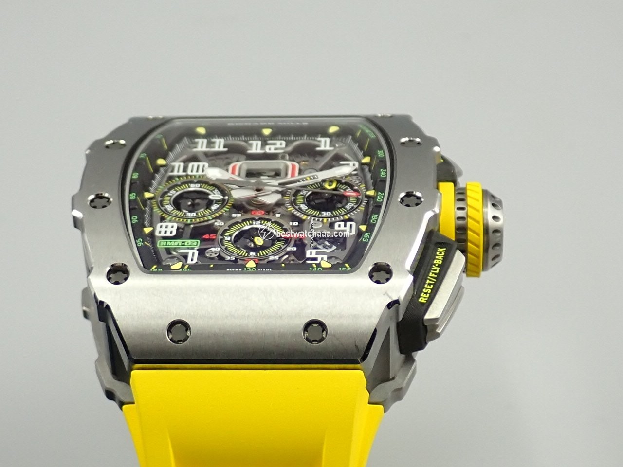 IMG_9081 Richard Mille RM 011 Automatic Titanium RM11 Replica 5