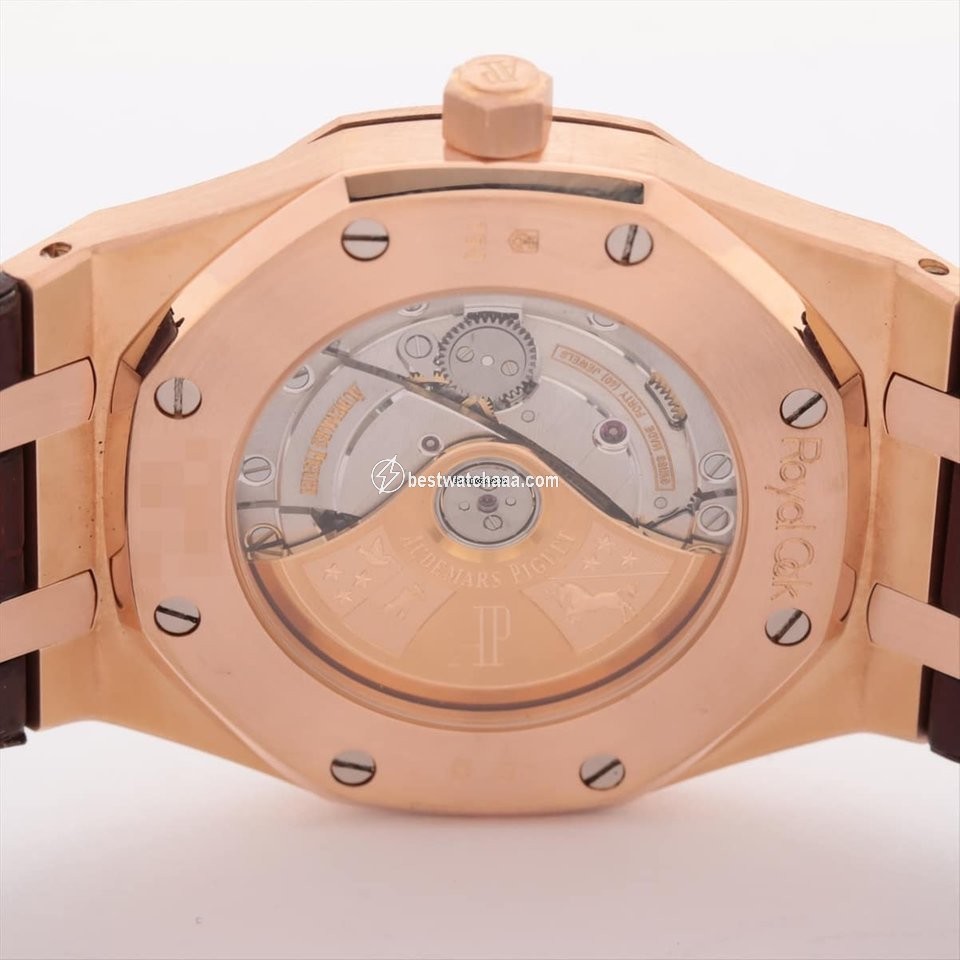 IMG_9081 Audemars Piguet Royal Oak Selfwinding Automatic Yellow gold 15300OR.OO.D088CR.02 750 Replica 5