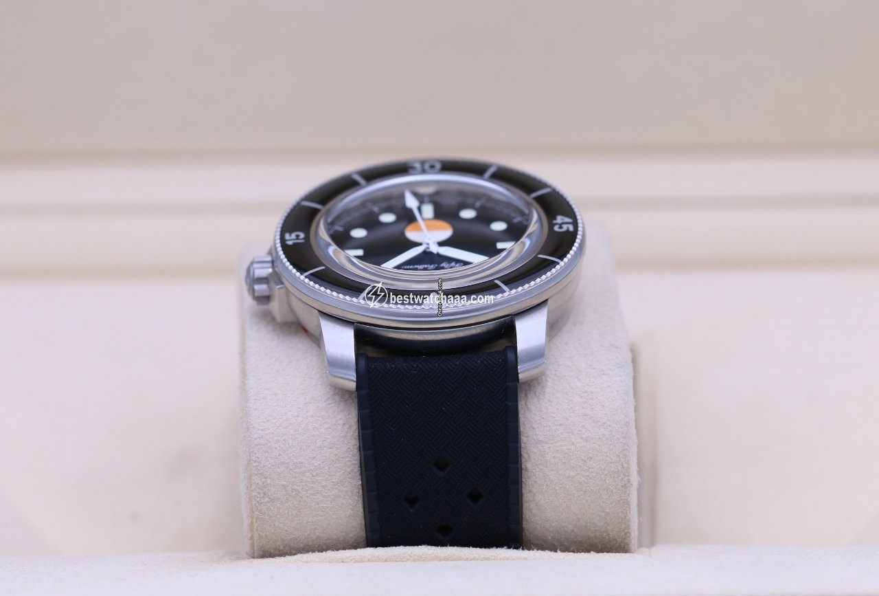 IMG_9081 Blancpain Fifty Fathoms Mens watch Unisex Automatic Steel 5008-11B30-NABA Replica 5