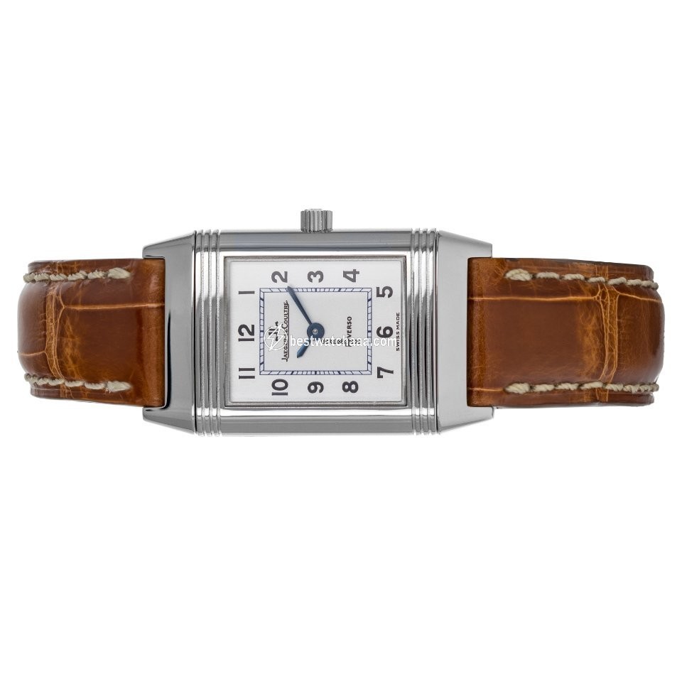 IMG_9081 Jaeger-LeCoultre Reverso Lady Womens watch Quartz Steel Q2608410 260.8.86 Replica 5