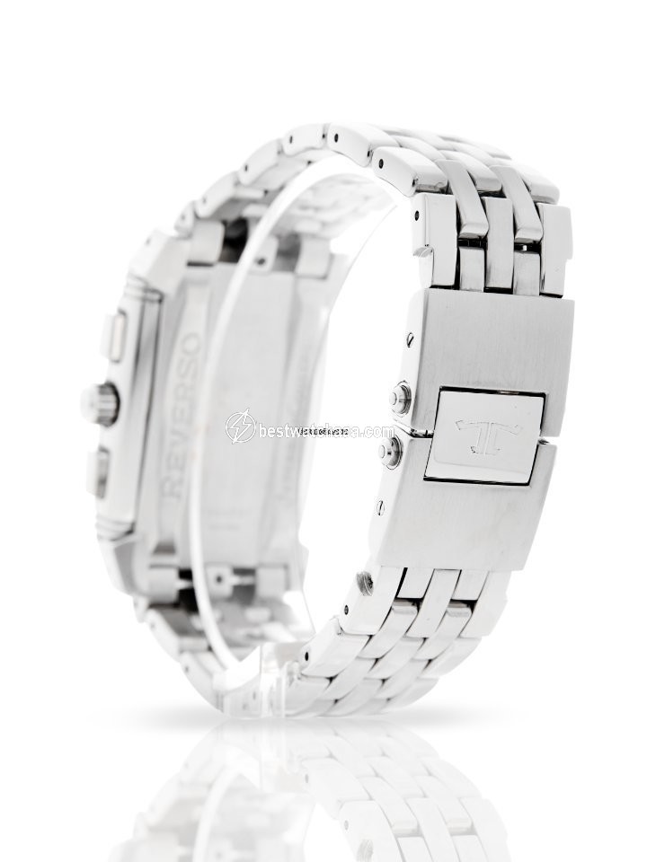 IMG_9081 Jaeger-LeCoultre Reverso Mens watch Unisex Manual winding Steel 295.8.59 Replica 5