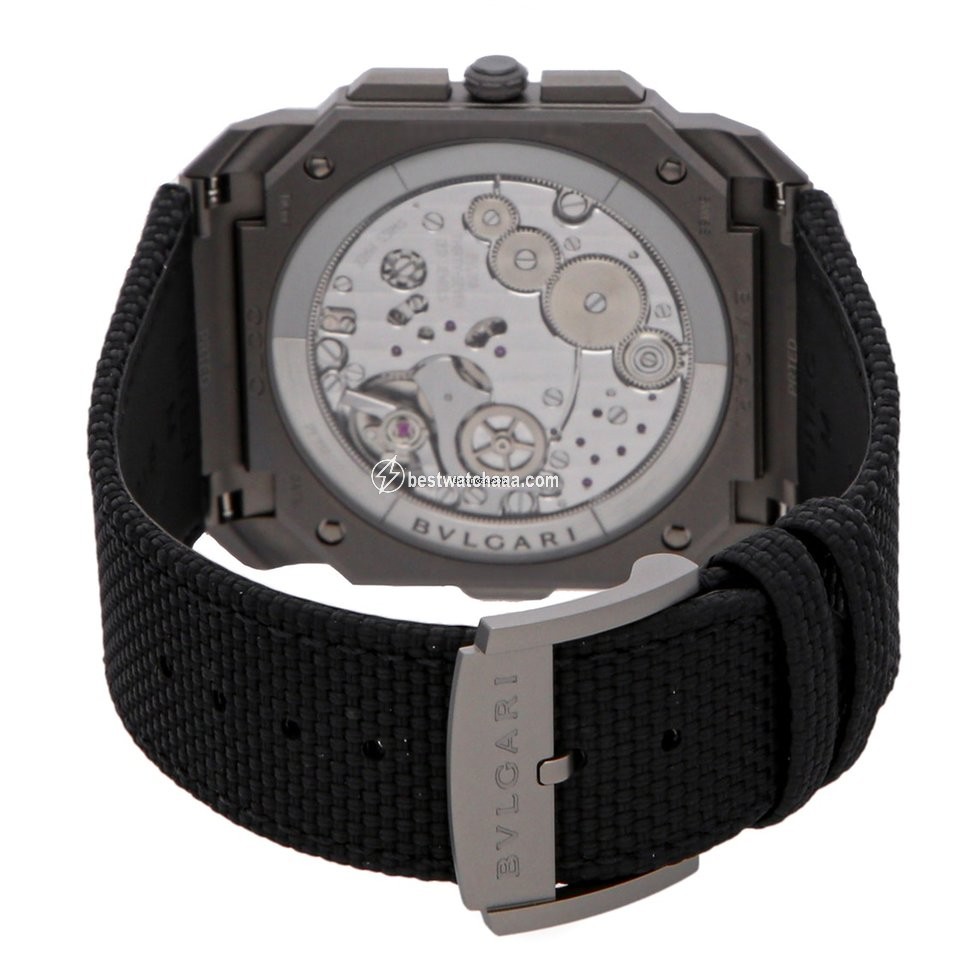 IMG_9081 Bulgari Octo Mens watch Unisex Automatic Titanium 103371 Replica 5