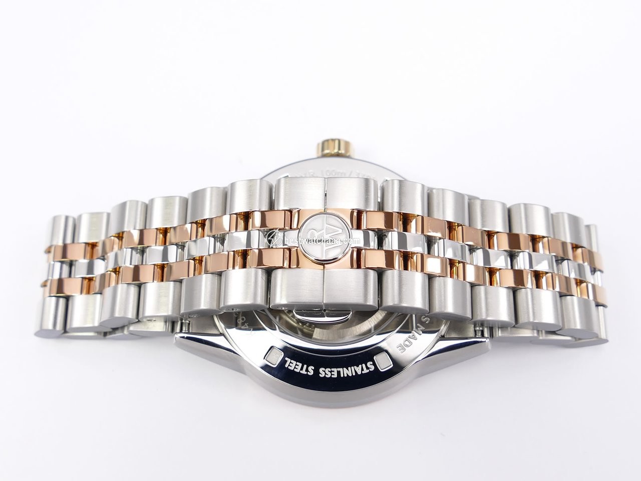 IMG_9081 Raymond Weil Freelancer Mens watch Unisex Automatic Gold Steel 27101 Replica 5