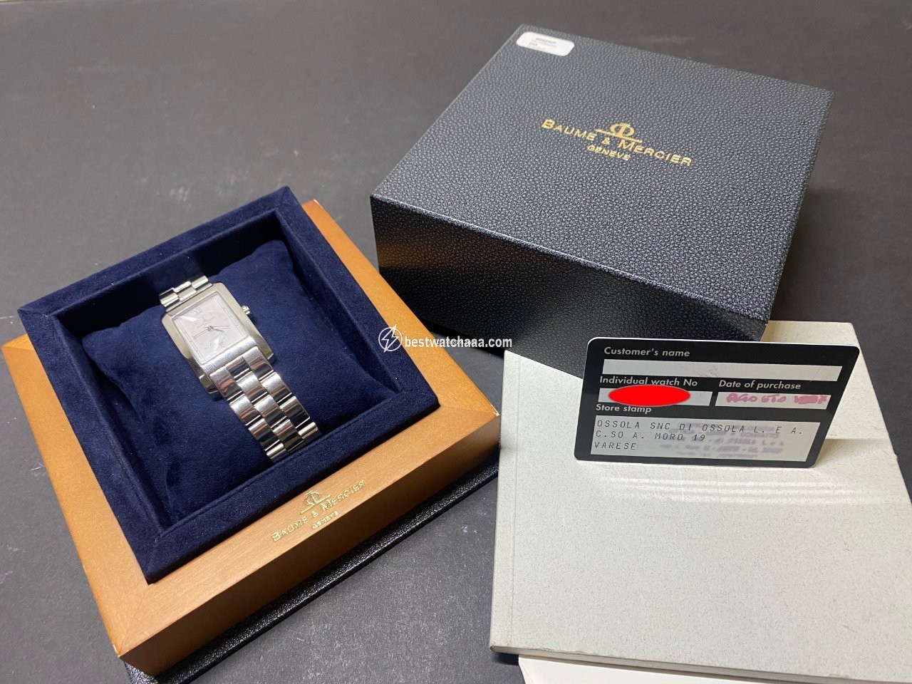 IMG_9081 Baume & Mercier Hampton Mens watch Unisex Automatic Steel MV045120 Replica 5
