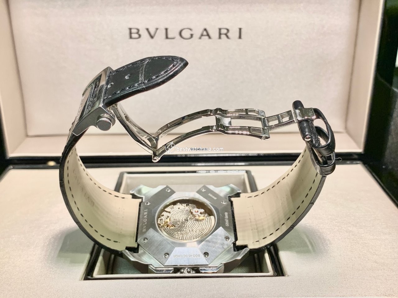 IMG_9081 Bulgari Octo Mens watch Unisex Automatic Steel BGO45BSCLDCHQR Replica 5