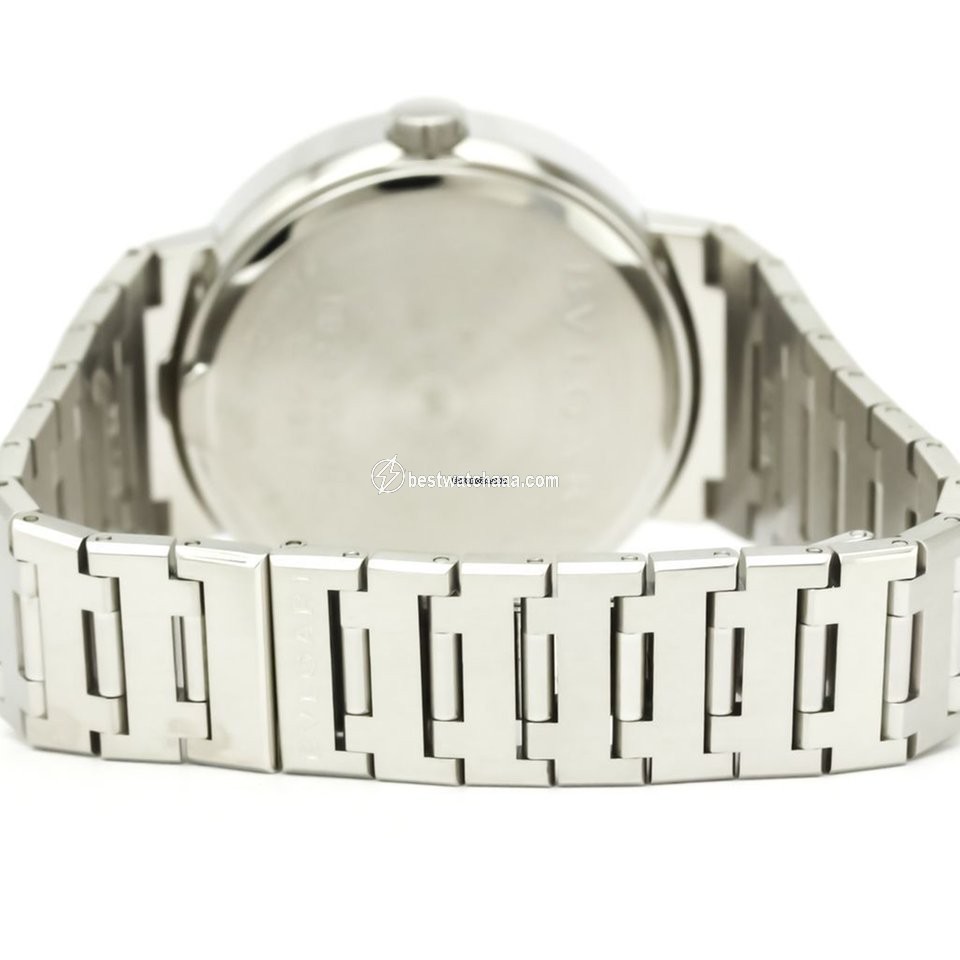 IMG_9081 Bulgari Bulgari Mens watch Unisex Automatic Steel BB38SS AUTO Replica 5