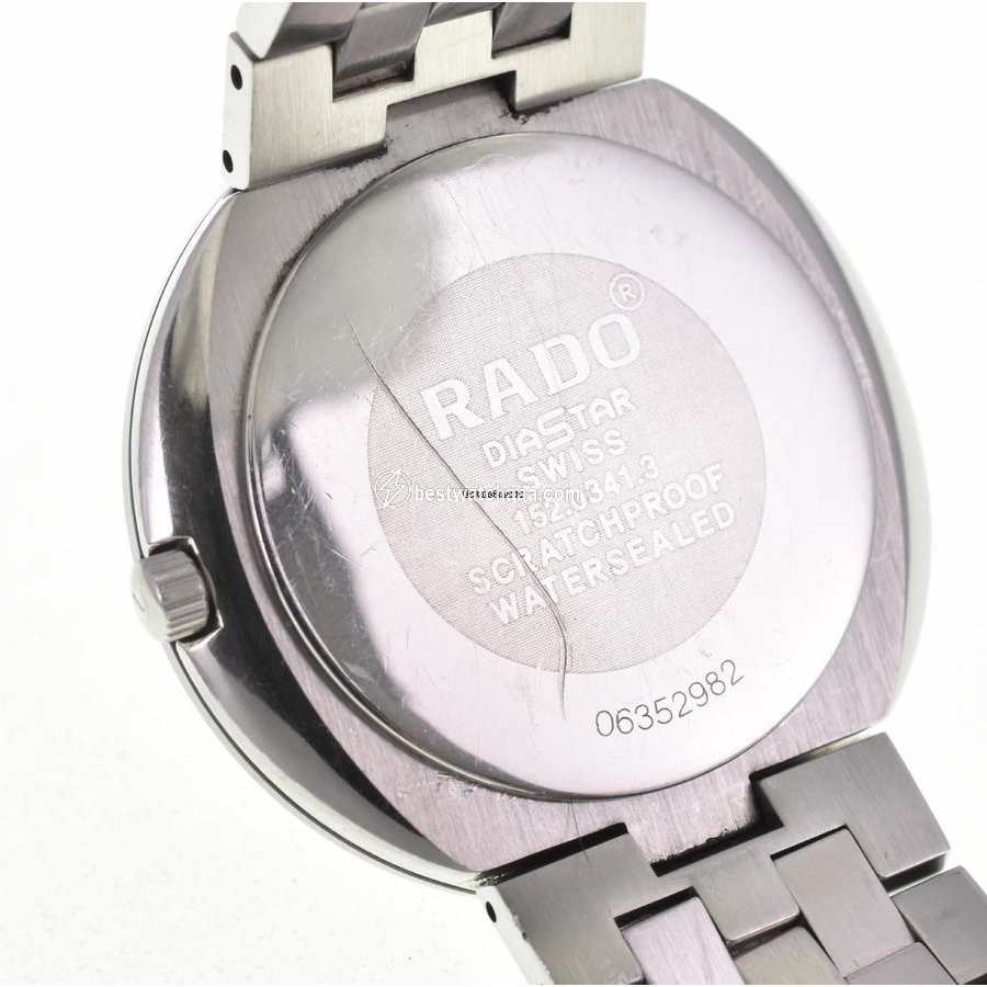 IMG_9081 Rado Mens watch Unisex Quartz Steel 152.0341.3 Replica 5