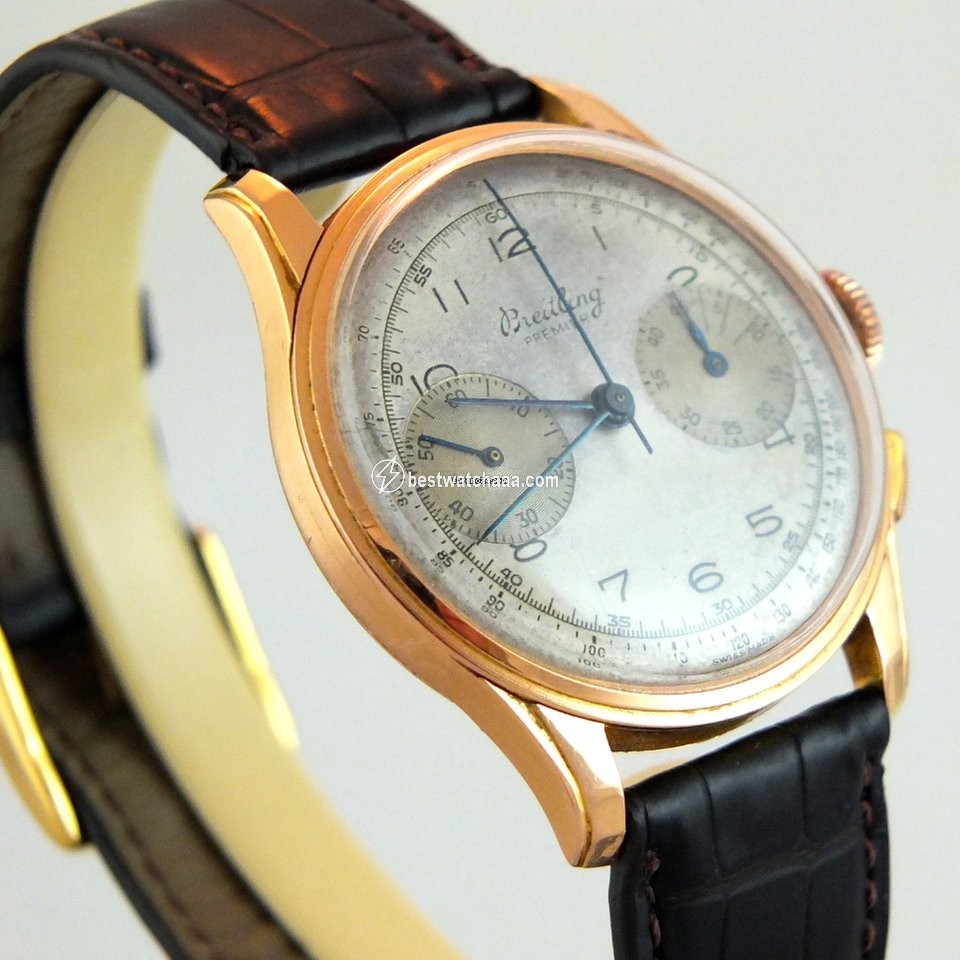IMG_9081 Breitling Mens watch Unisex Manual winding Rose gold 782 Replica 5