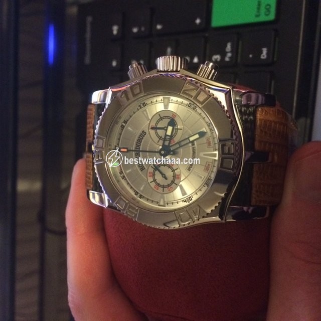 IMG_9081 Roger Dubuis Easy Diver Mens watch Unisex Manual winding White gold 24 28 Replica 5