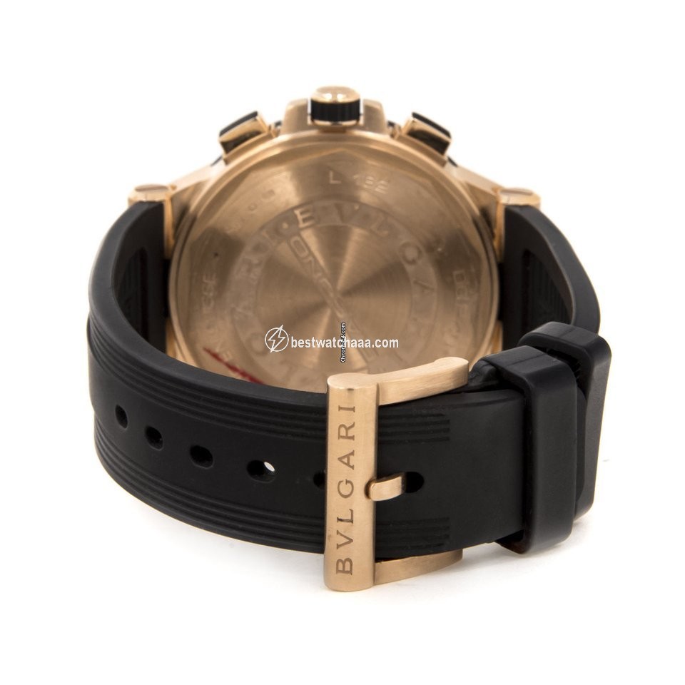IMG_9081 Bulgari Diagono Mens watch Unisex Automatic Rose gold DGP40BGDVDCH 8 Replica 5