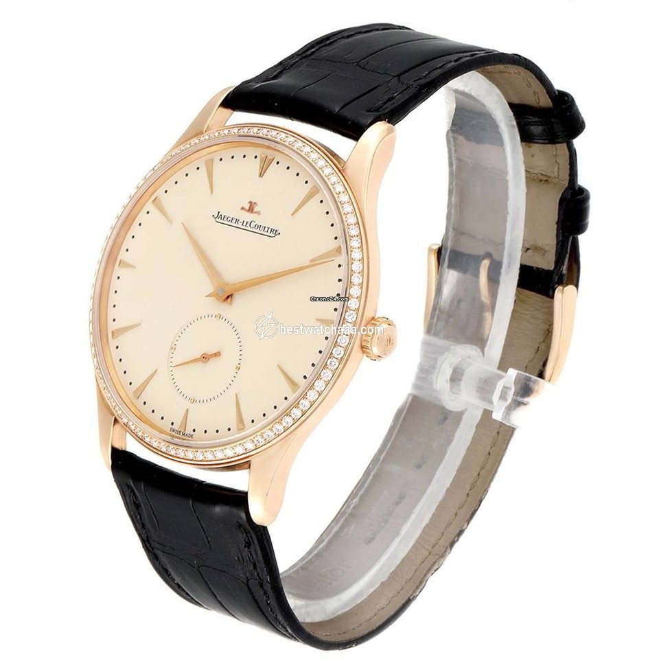 IMG_9081 Jaeger-LeCoultre Master Grande Ultra Thin Mens watch Unisex Automatic Rose gold Q1352502 Replica 5