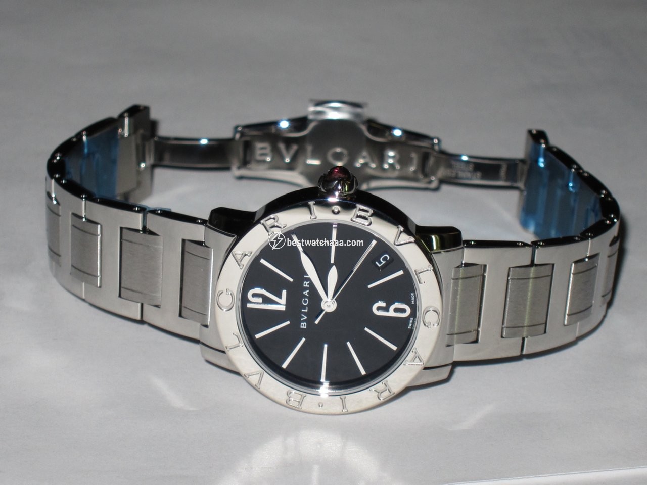 IMG_9081 Bulgari Bulgari Womens watch Automatic Steel BBL33WSSD Replica 5