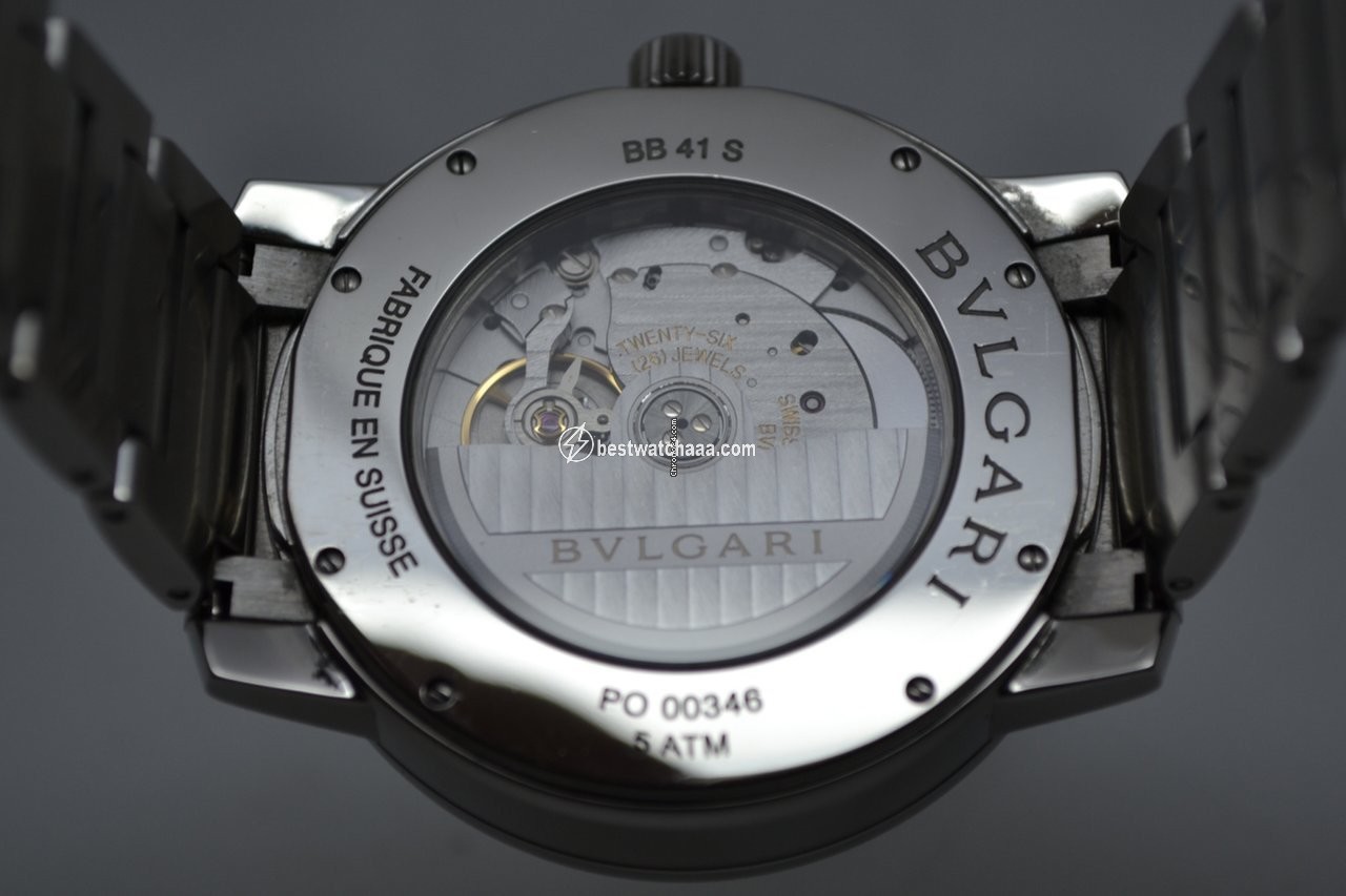 IMG_9081 Bulgari Bulgari Mens watch Unisex Automatic Steel BB41WSSD - BB41S - 102055 Replica 5