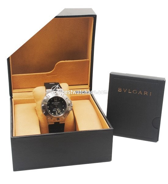 IMG_9081 Bulgari Diagono Mens watch Unisex Automatic Steel SD 42 S Replica 5
