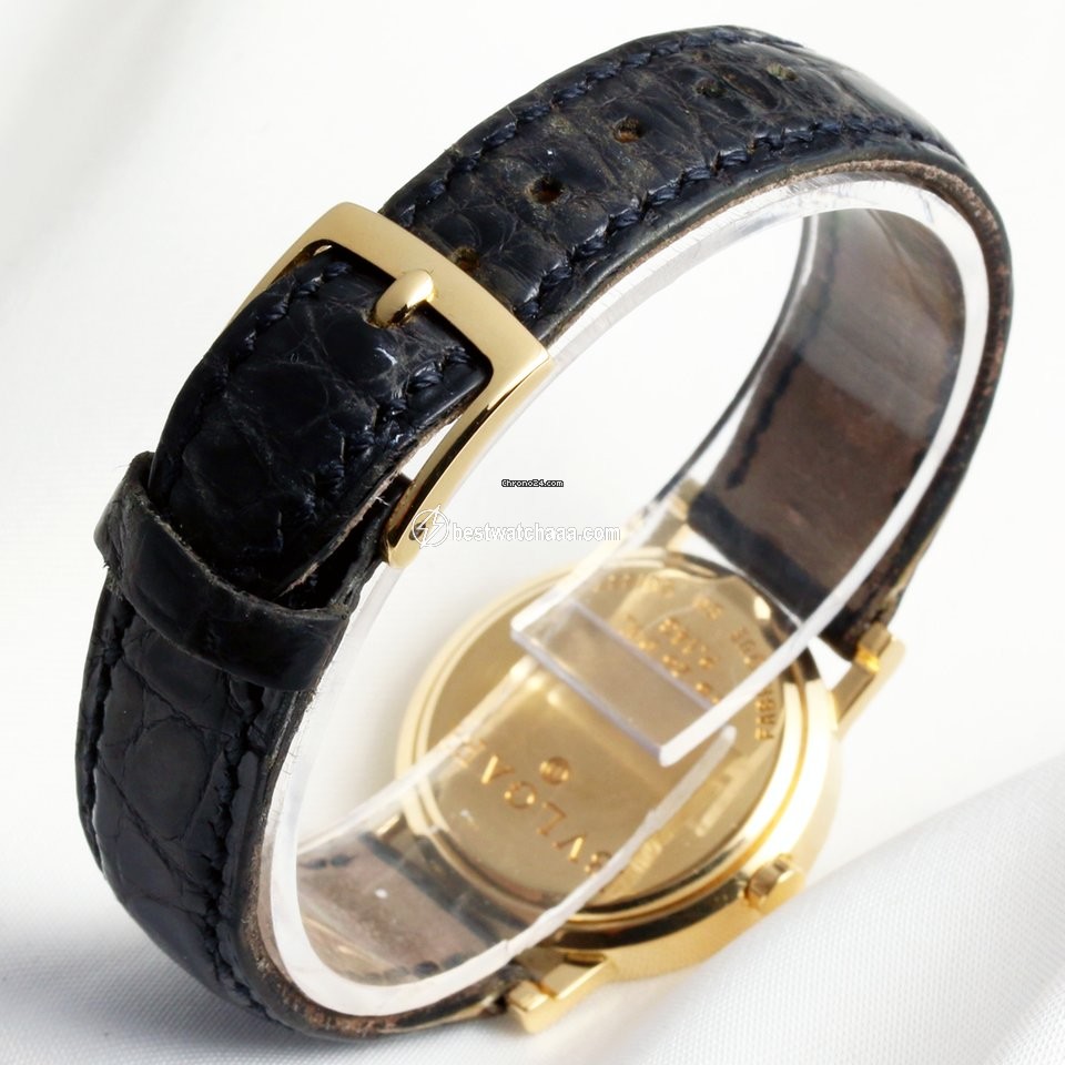 IMG_9081 Bulgari Bulgari Womens watch Quartz Yellow gold BB26 DGL Replica 5
