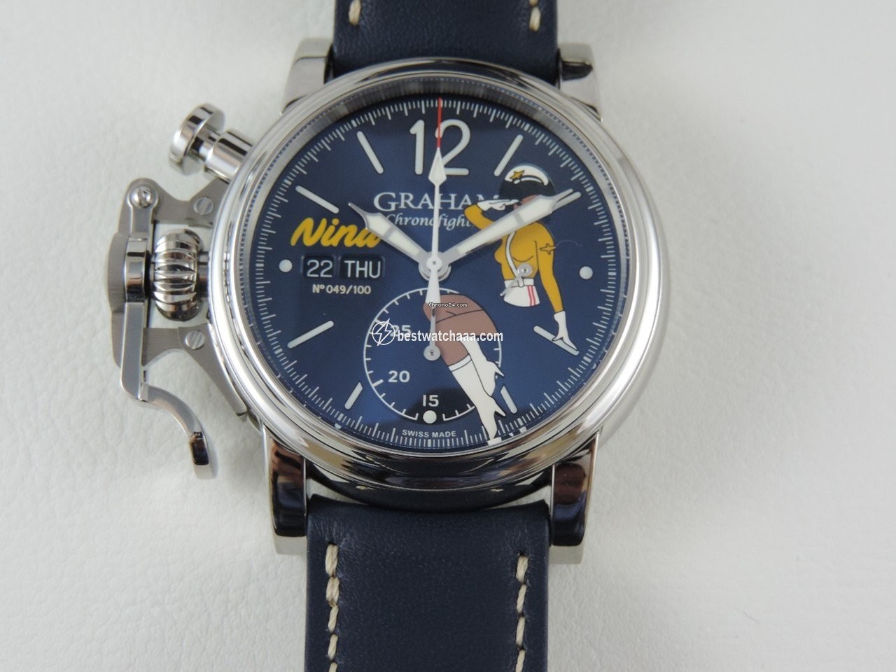IMG_9081 Graham Chronofighter Mens watch Unisex Automatic Steel 2CVAS.U04A.L129S Replica 5