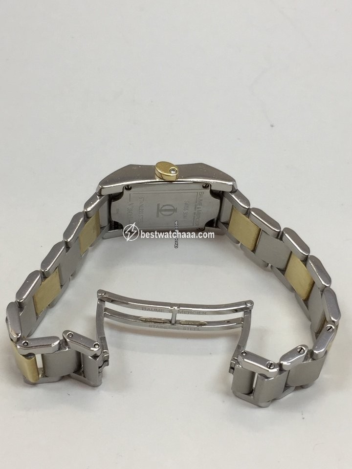 IMG_9081 Baume & Mercier Womens watch Quartz Gold Steel MOA65548 Replica 5