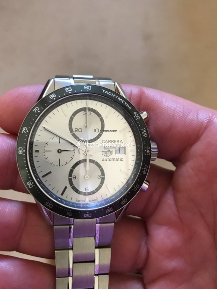IMG_9081 TAG Heuer Carrera Calibre 16 Mens watch Unisex Automatic Steel CV2011 Replica 5