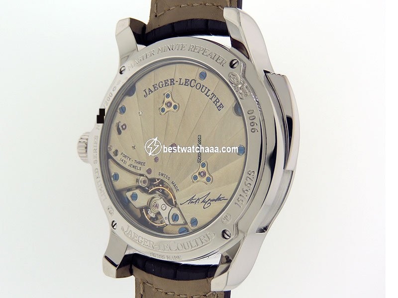 IMG_9081 Jaeger-LeCoultre Master Minute Repeater Mens watch Unisex Manual winding Platinum 164.64.20 Replica 6