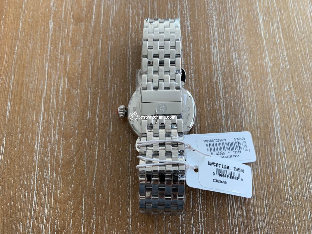 IMG_9081 Michele CSX Womens watch Quartz Steel MWW03T000068 Replica 6