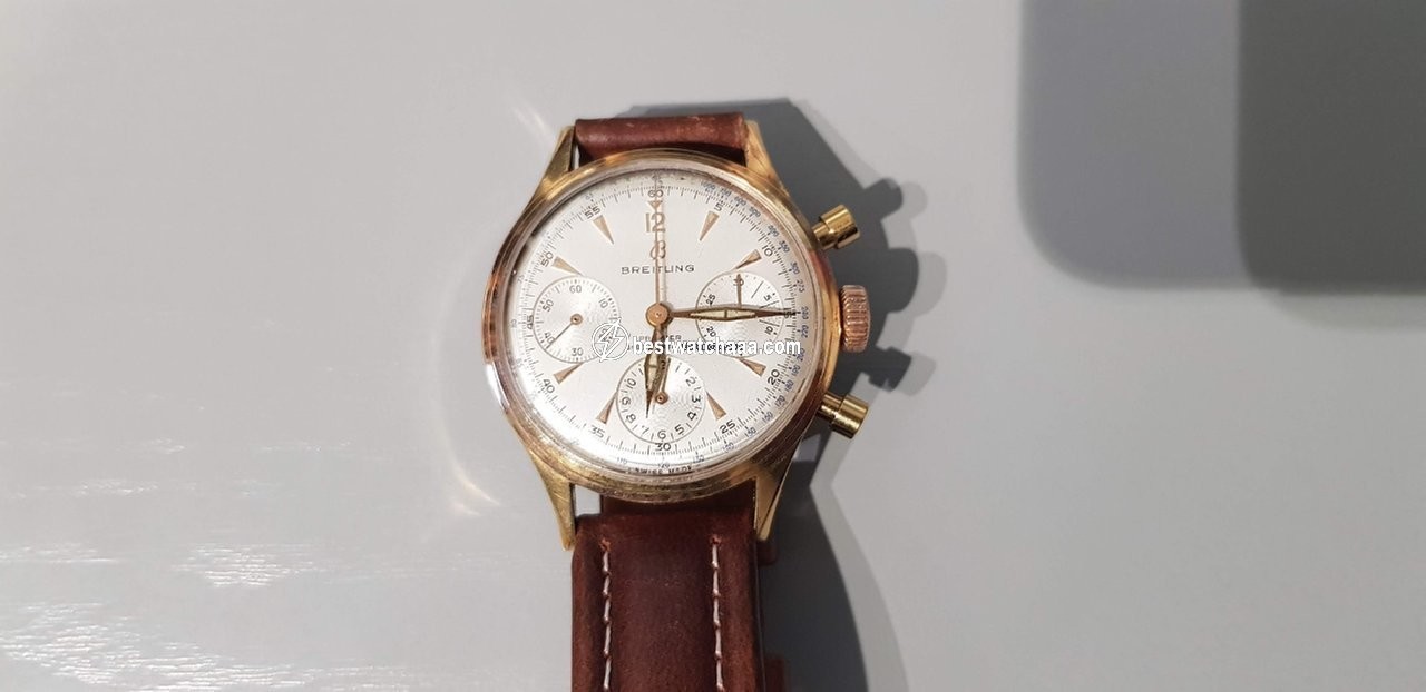 IMG_9081 Breitling Mens watch Unisex Manual winding Gold Steel 788 Replica 6