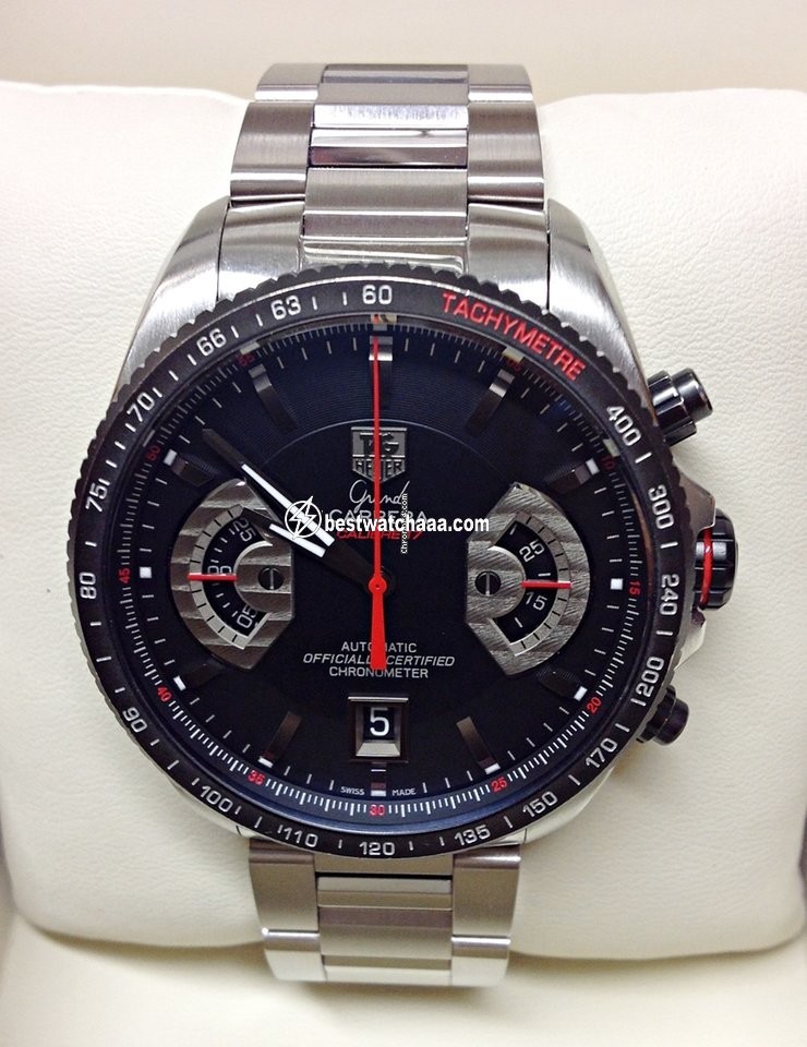 IMG_9081 TAG Heuer Grand Carrera Mens watch Unisex Automatic Steel CAV511C Replica 6