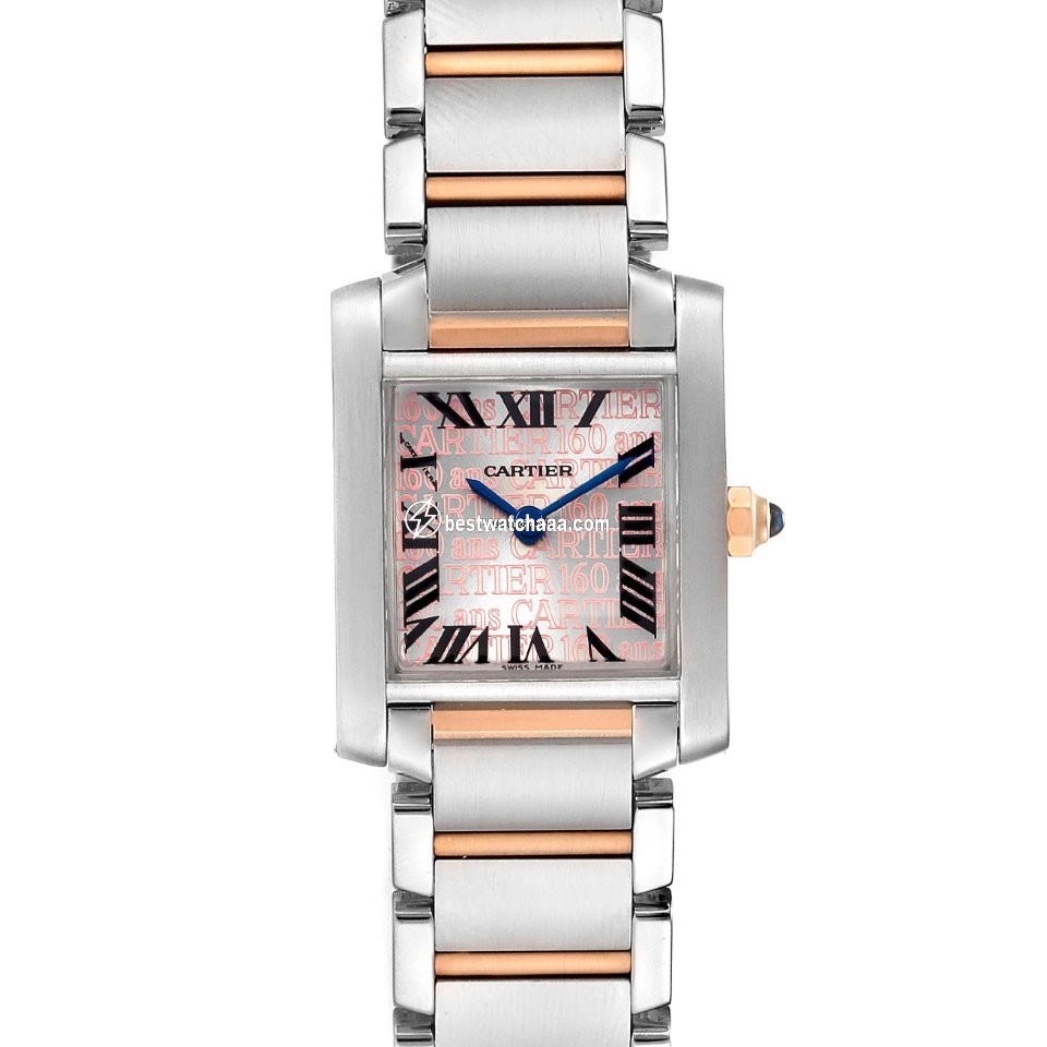 IMG_9081 Cartier Tank Francaise Womens watch Quartz W51036Q4 Replica 6