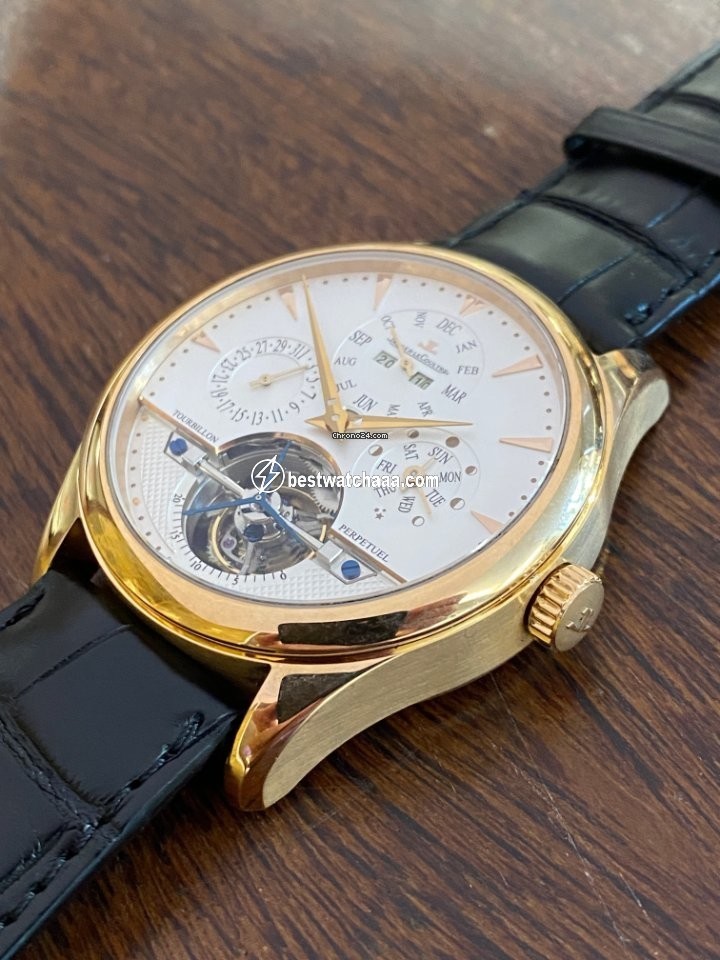 IMG_9081 Jaeger-LeCoultre Master Grande Tradition Mens watch Unisex Automatic Rose gold 185.2.35 S Replica 6